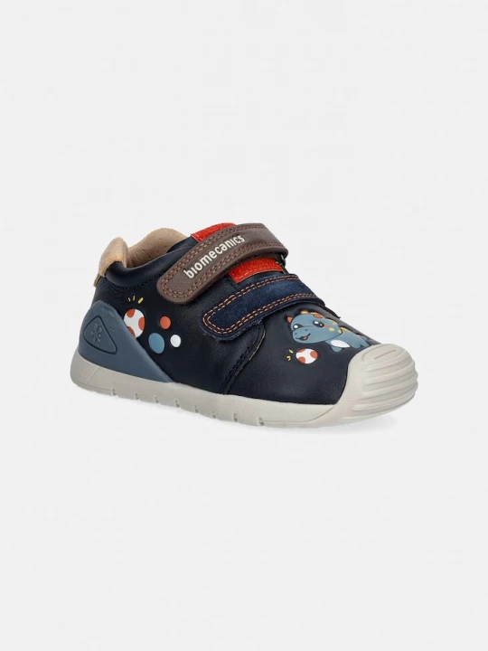 Obrázek produktu Biomecanics sneakers boty dětské kožené námořnická modř