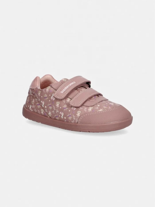 Obrázek produktu Biomecanics sneakers boty dětské kožené růžová