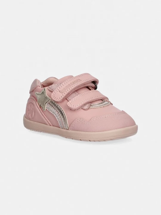 Obrázek produktu Biomecanics sneakers boty dětské kožené růžová