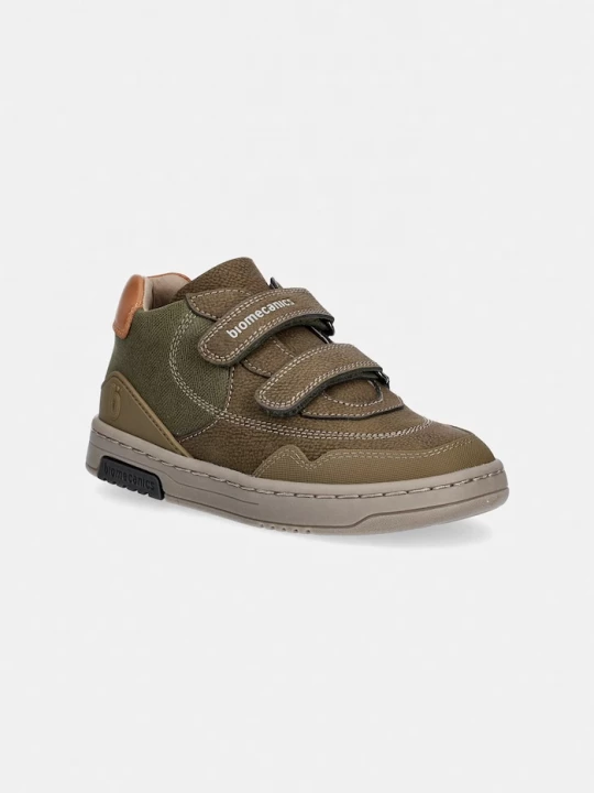 Obrázek produktu Biomecanics sneakers boty dětské kožené zelená