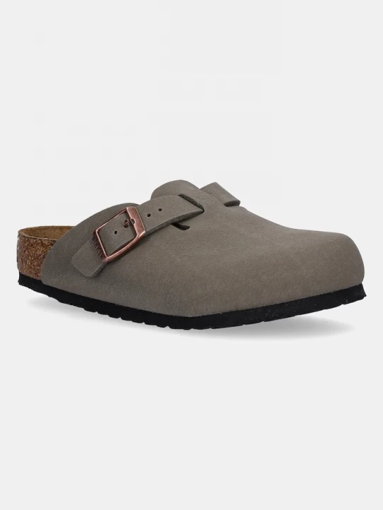 Obrázek produktu Birkenstock Dětské pantofle Birkenstock Boston zelená