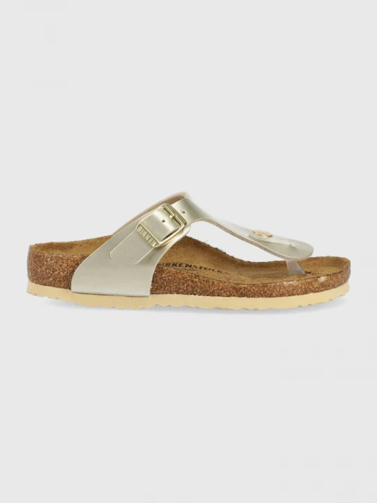 Obrázek produktu Birkenstock Dětské žabky Birkenstock Gizeh zlatá