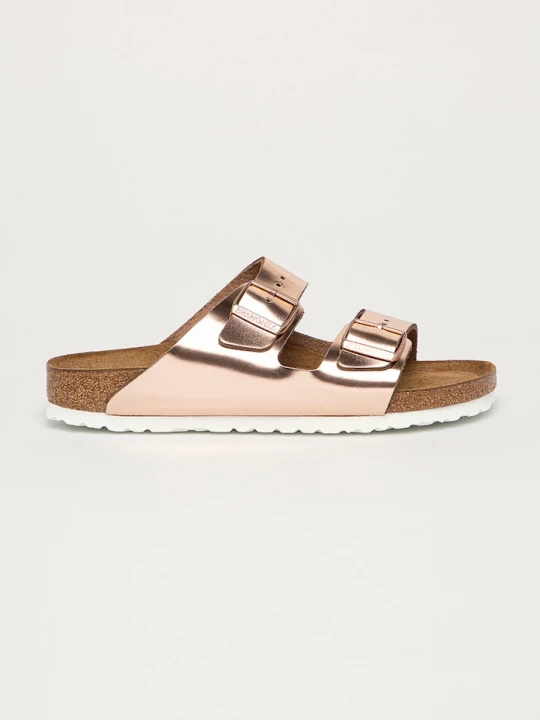 Obrázek produktu Birkenstock Kožené pantofle Birkenstock Arizona SFB růžová