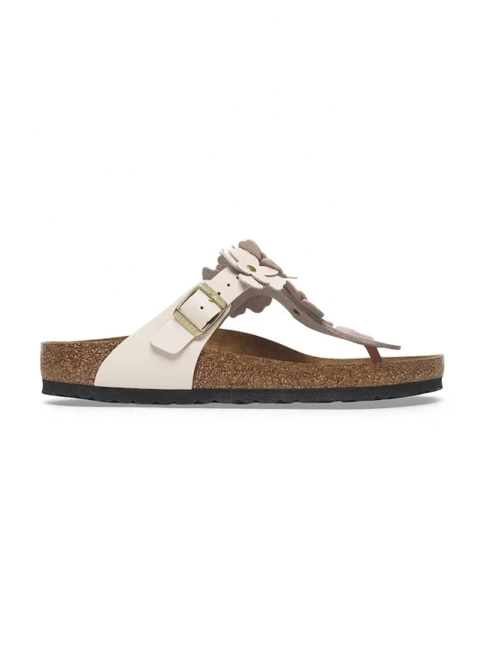 Obrázek produktu Birkenstock Kožené žabky Birkenstock Gizeh Flowers růžová