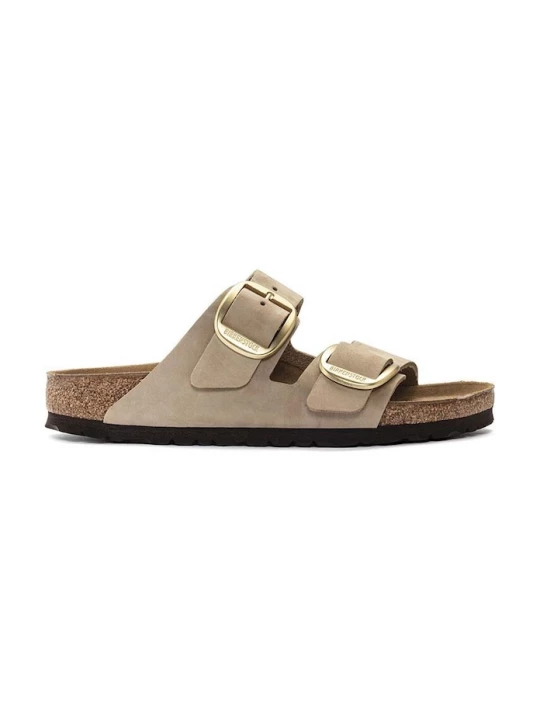 Obrázek produktu Birkenstock Nubukové pantofle Birkenstock Arizona Big Buckle béžová