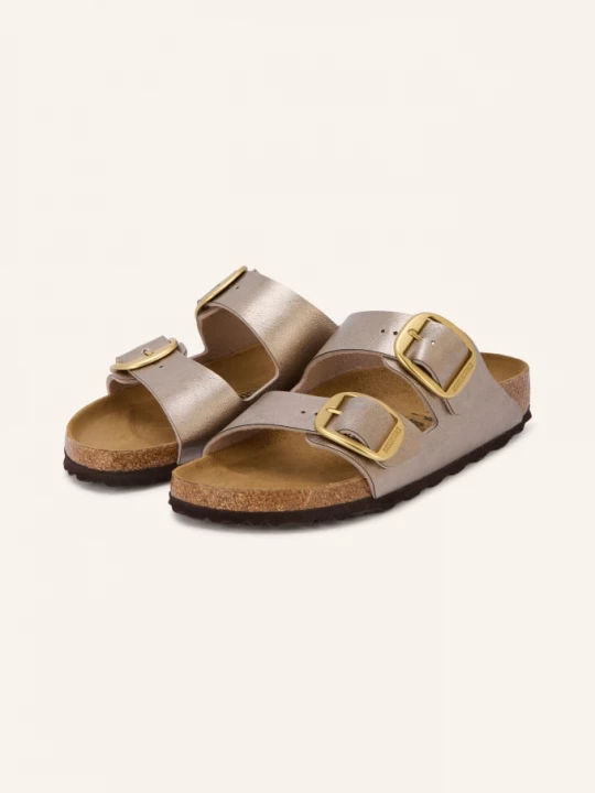 Obrázek produktu Birkenstock Pantofle Arizona Big Buckle černošedá / zlatá
