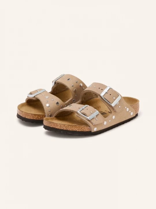 Obrázek produktu Birkenstock Pantofle Arizona Rivet Border S Cvočky černošedá