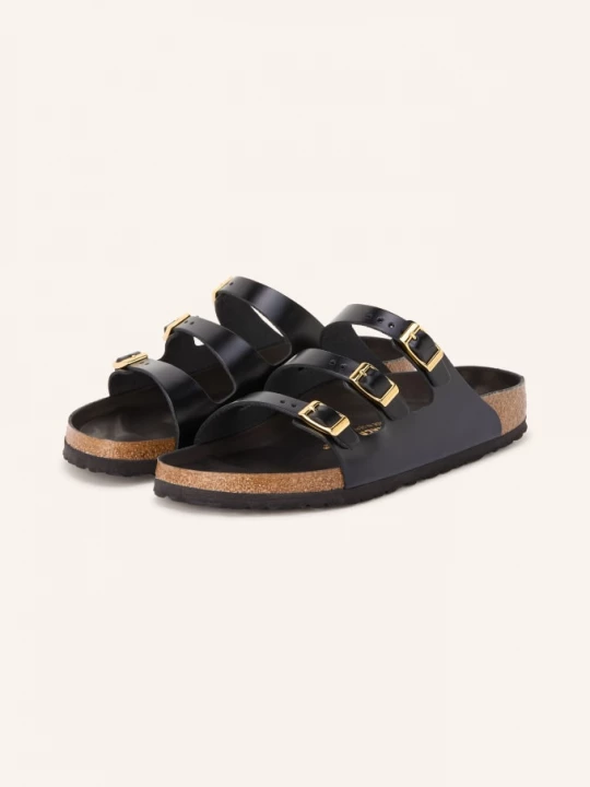 Obrázek produktu Birkenstock Pantofle Florida černá / zlatá