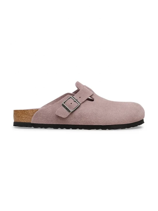 Obrázek produktu Birkenstock pantofle nazouváky dámské semišové Boston fialová