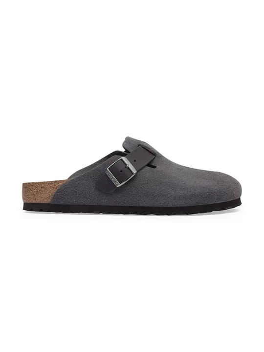 Obrázek produktu Birkenstock pantofle nazouváky pánské semišové Boston Mixed Leather