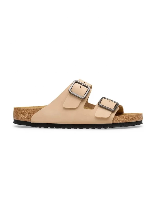 Obrázek produktu Birkenstock pantofle nubukové Arizona Wire Buckle béžová