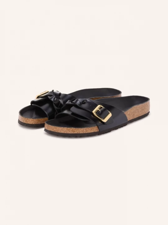Obrázek produktu Birkenstock Pantofle Oita Braided černá / zlatá