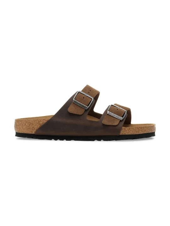 Obrázek produktu Birkenstock pantofle pánské semišové Arizona hnědá