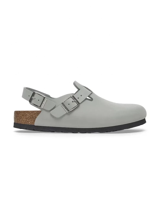 Obrázek produktu Birkenstock sandály na plochém podpatku dámské nubukové