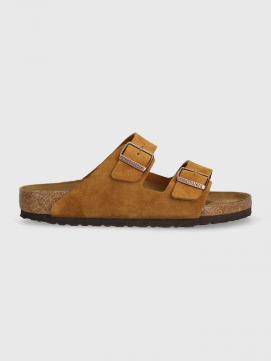 Obrázek produktu Birkenstock Semišové pantofle Birkenstock Arizona hnědá
