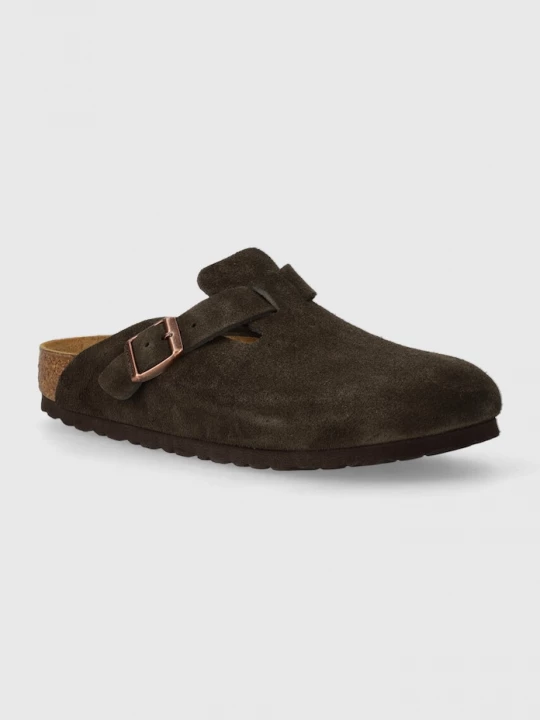 Obrázek produktu Birkenstock Semišové pantofle Boston hnědá
