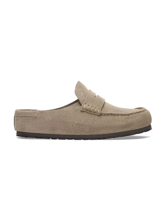 Obrázek produktu Birkenstock Semišové pantofle Birkenstock Naples Wrapped LEVE béžová