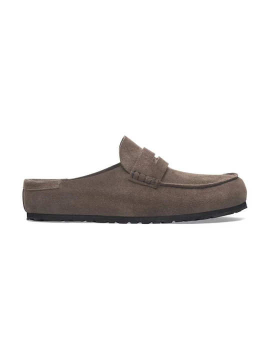 Obrázek produktu Birkenstock Semišové pantofle Birkenstock Naples Wrapped LEVE hnědá