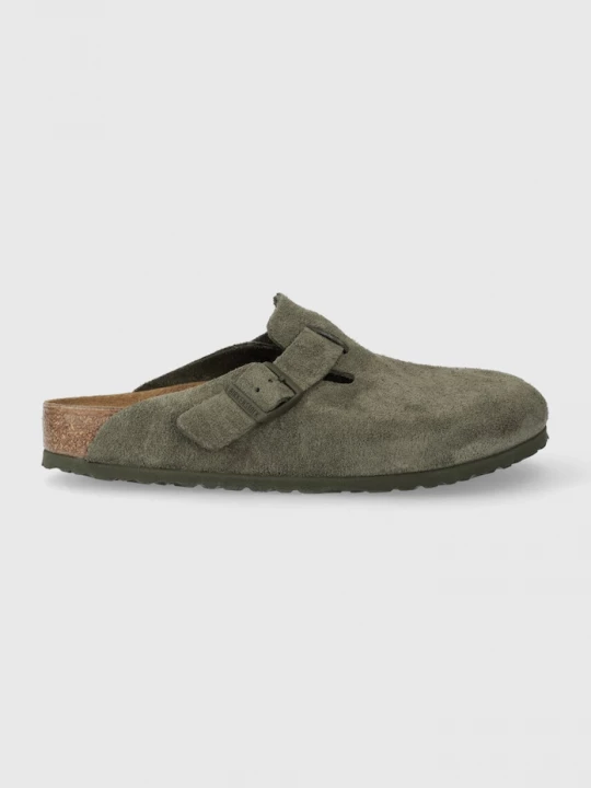 Obrázek produktu Birkenstock Semišové pantofle zelená
