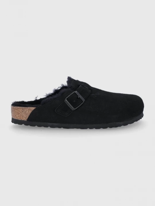 Obrázek produktu Birkenstock Semišové papuče Boston černá
