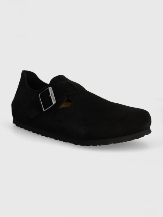 Obrázek produktu Birkenstock Semišové polobotky Birkenstock London černá
