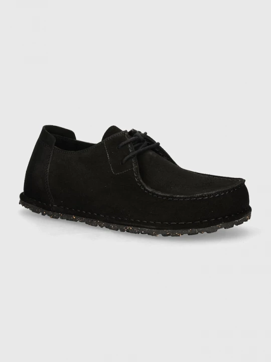 Obrázek produktu Birkenstock Semišové polobotky Birkenstock Utti Lace černá