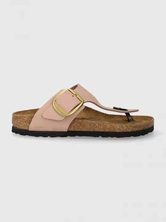 Obrázek produktu Birkenstock Semišové žabky Birkenstock Gizeh Big Buckle růžová