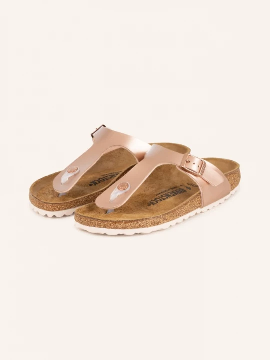 Obrázek produktu Birkenstock Žabky Gizeh barva růžového zlata