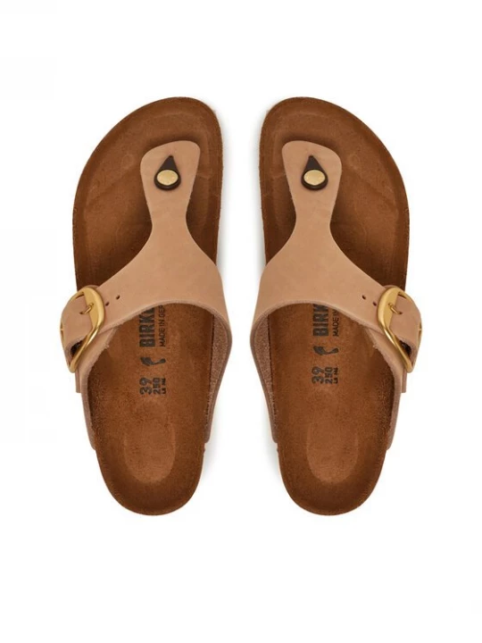 Obrázek produktu Birkenstock Žabky Gizeh Big Buckle LENB 1024007 Béžová