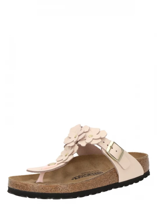 Obrázek produktu BIRKENSTOCK Žabky 'Gizeh Flower'  pastelově růžová