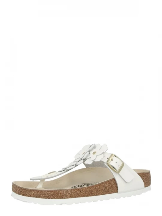Obrázek produktu BIRKENSTOCK Žabky 'Gizeh Flowers 1026686' bílá