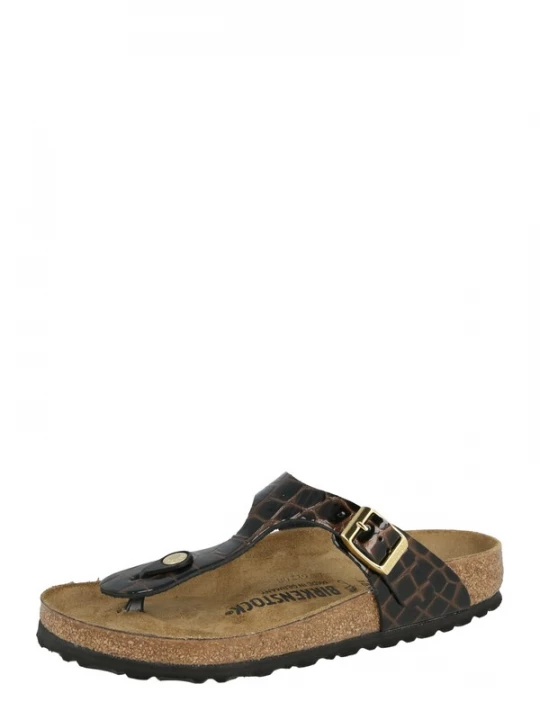Obrázek produktu BIRKENSTOCK Žabky 'Gizeh' hnědá / černá