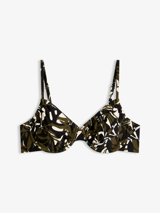 Obrázek produktu Biustonosz bikini na fiszbinach z miękkimi miseczkami BonPrix biały