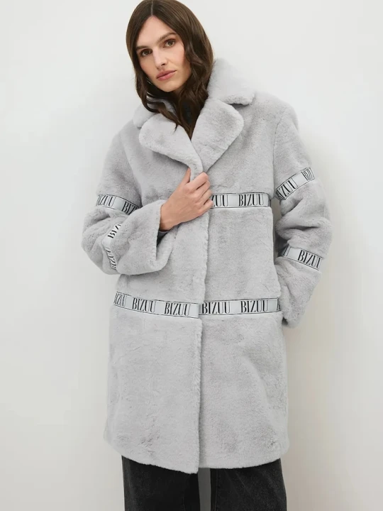 Obrázek produktu BIZUU kabát z umělé kožešiny dámský FLORENCE