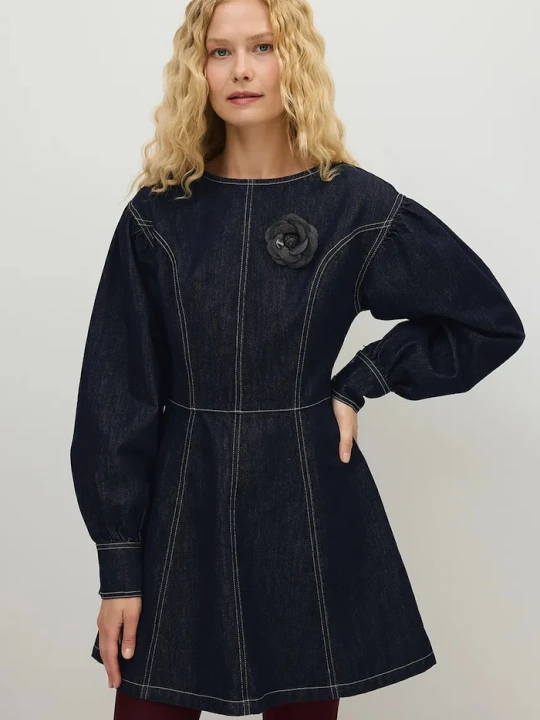 Obrázek produktu BIZUU šaty džínové ASTI JEANS námořnická modř
