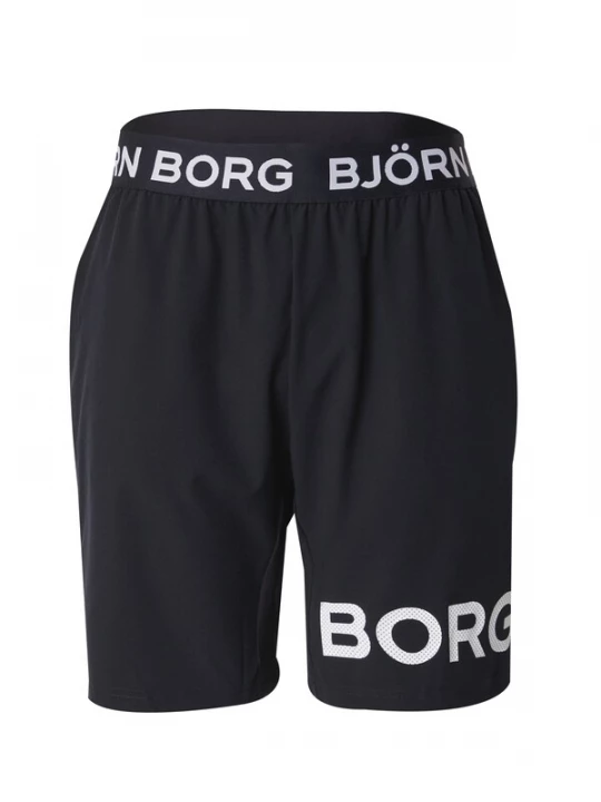 Obrázek produktu BJÖRN BORG Sportovní kalhoty  černá / bílá