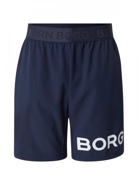 Obrázek produktu BJÖRN BORG Sportovní kalhoty tmavě modrá / bílá