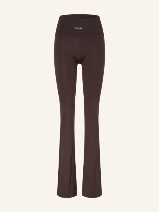 Obrázek produktu Black Palms Bootcut Kalhoty Fyna tmavě hnědá