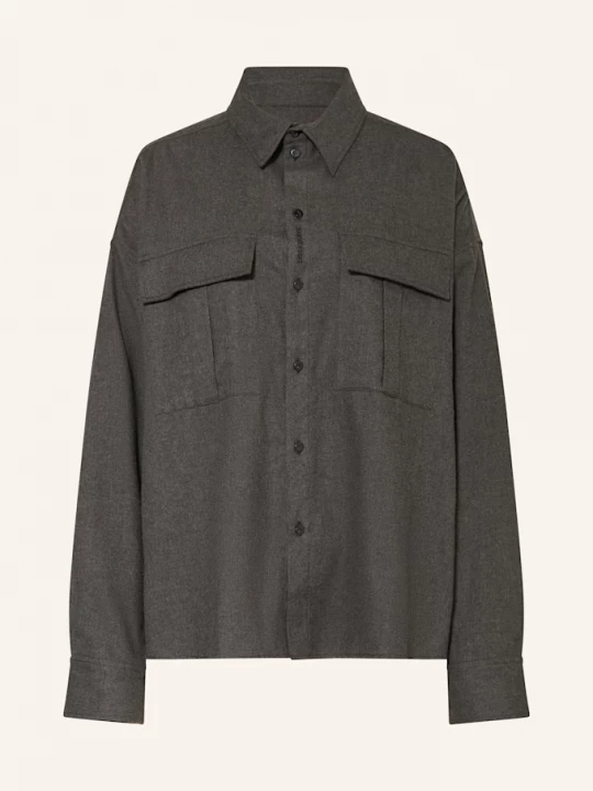 Obrázek produktu Black Palms Košile Flanny Z Flanelu tmavě šedá