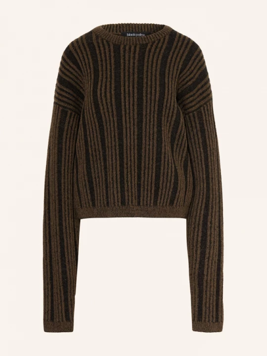 Obrázek produktu Black Palms Svetry Novie khaki / černá