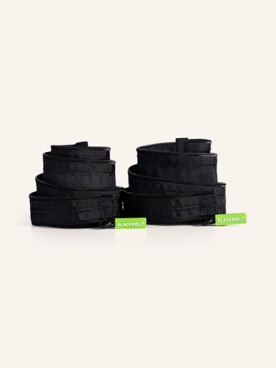 Obrázek produktu Blackroll Sada 2 Kusů Prodlužovacích Pásků M Pro Kompresní Boty černá