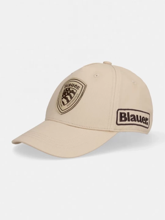 Obrázek produktu Blauer Bavlněná baseballová čepice Blauer KNIGHT béžová