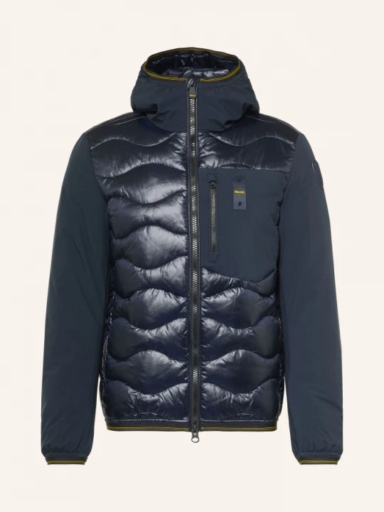 Obrázek produktu Blauer Lehká Péřová Bunda Albert Z Kombinace Materiálů tmavě modrá