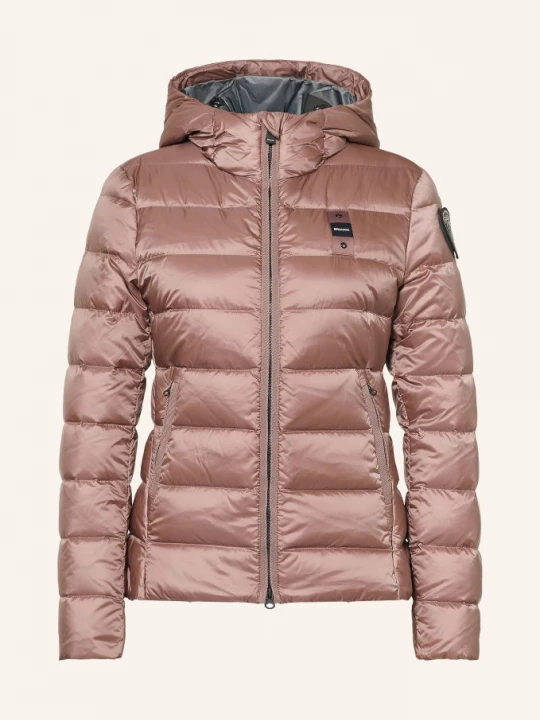 Obrázek produktu Blauer Lehká Péřová Bunda Charme růžová / stříbrná / černá