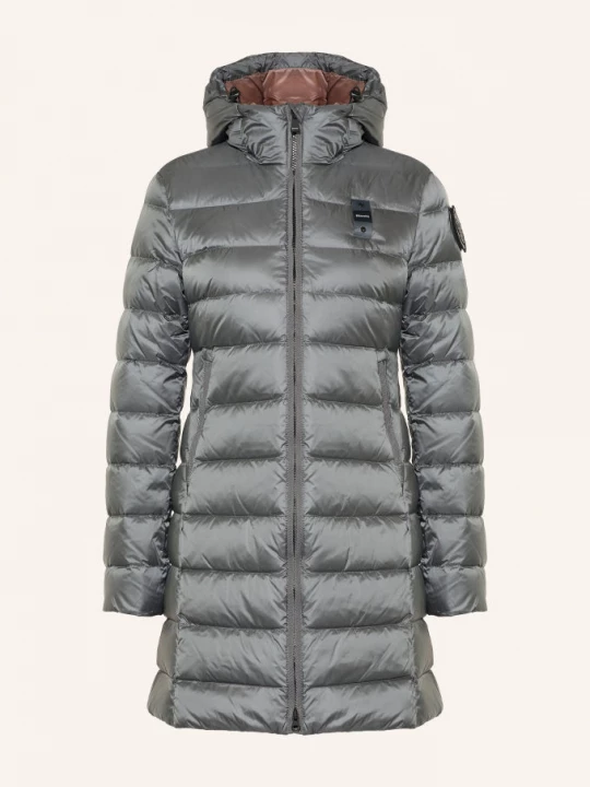 Obrázek produktu Blauer Lehký Péřový Kabát Agnes šedá