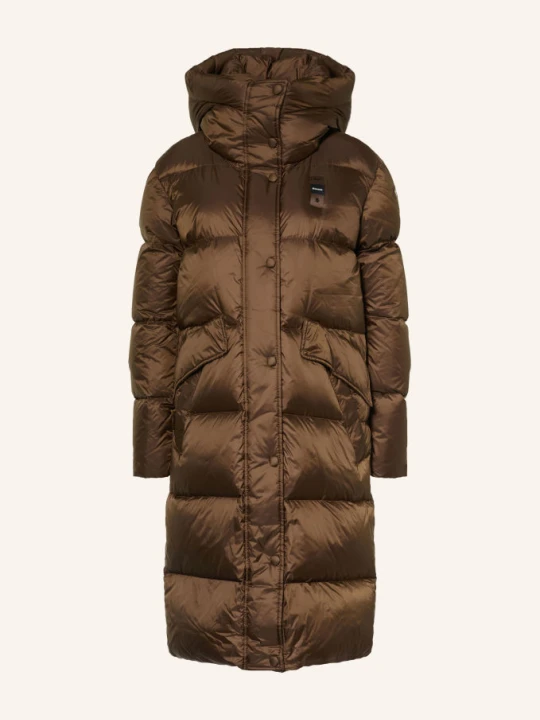 Obrázek produktu Blauer Péřový Kabát Lena tmavě hnědá
