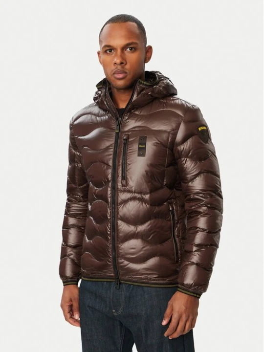 Obrázek produktu Blauer Vatovaná bunda Wave 26WBLUC03064 Tmavě hnědá Regular Fit