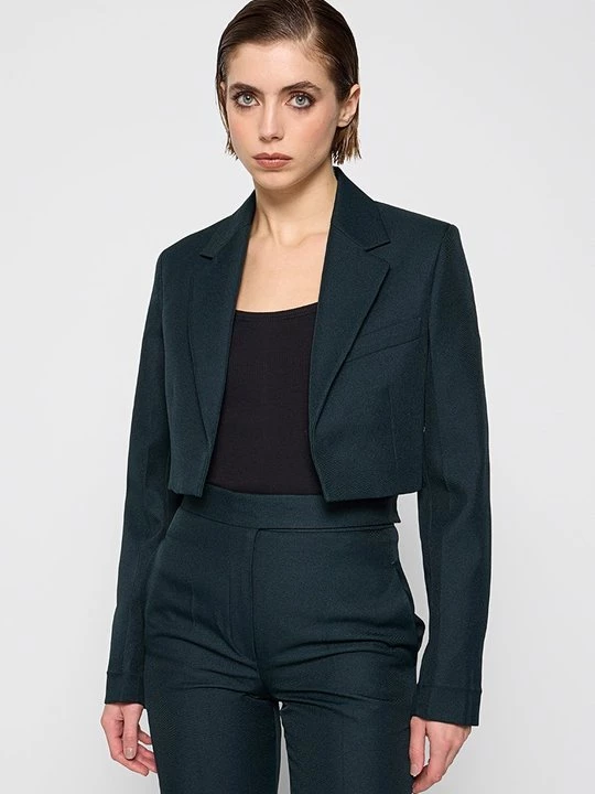 Obrázek produktu Blejzr Victoria Beckham tmavě zelená