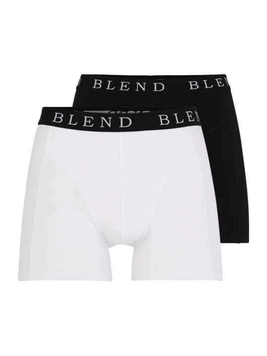 Obrázek produktu BLEND Boxerky 'Ned'  černá / bílá