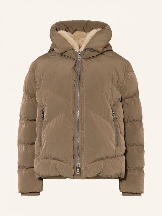 Obrázek produktu Blonde No.8 Prošívaná Bunda Snow S Krycí Légou khaki